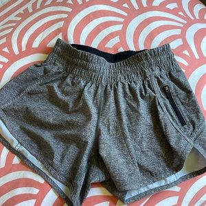 Lululemon gray shorts; size 6